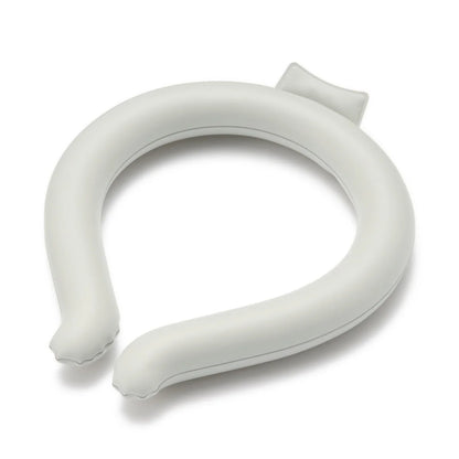 Muji Gray Neck Cooler Medium Size 14x16 cm Inner Circumference 34 cm