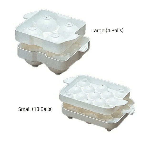 Seiei Japan Stackable Sphere Ice Mold Tray Large (1 Set)