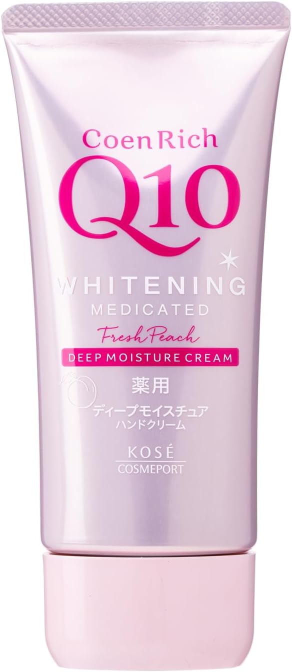 Kose Cosmeport Coenrich Yakyou Whitening Hand Cream Peach 80G