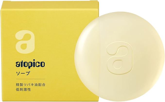 Atopico Oshima Tsubaki Skin Healthcare Soap 80g Moisturizing Sensitive Skin