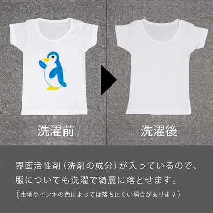 Pentel Water-Based Clean Color Pen Set 12 Washable Colors Japan