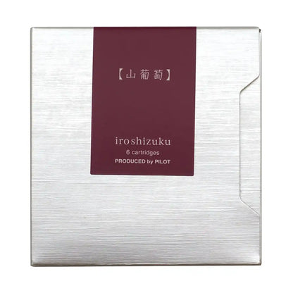 Pilot Iroshizuku Wild Grape 0.9Cc Fountain Pen Cartridge Pack of 6