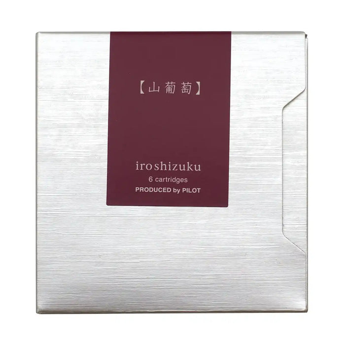 Pilot Iroshizuku Wild Grape 0.9Cc Fountain Pen Cartridge Pack of 6