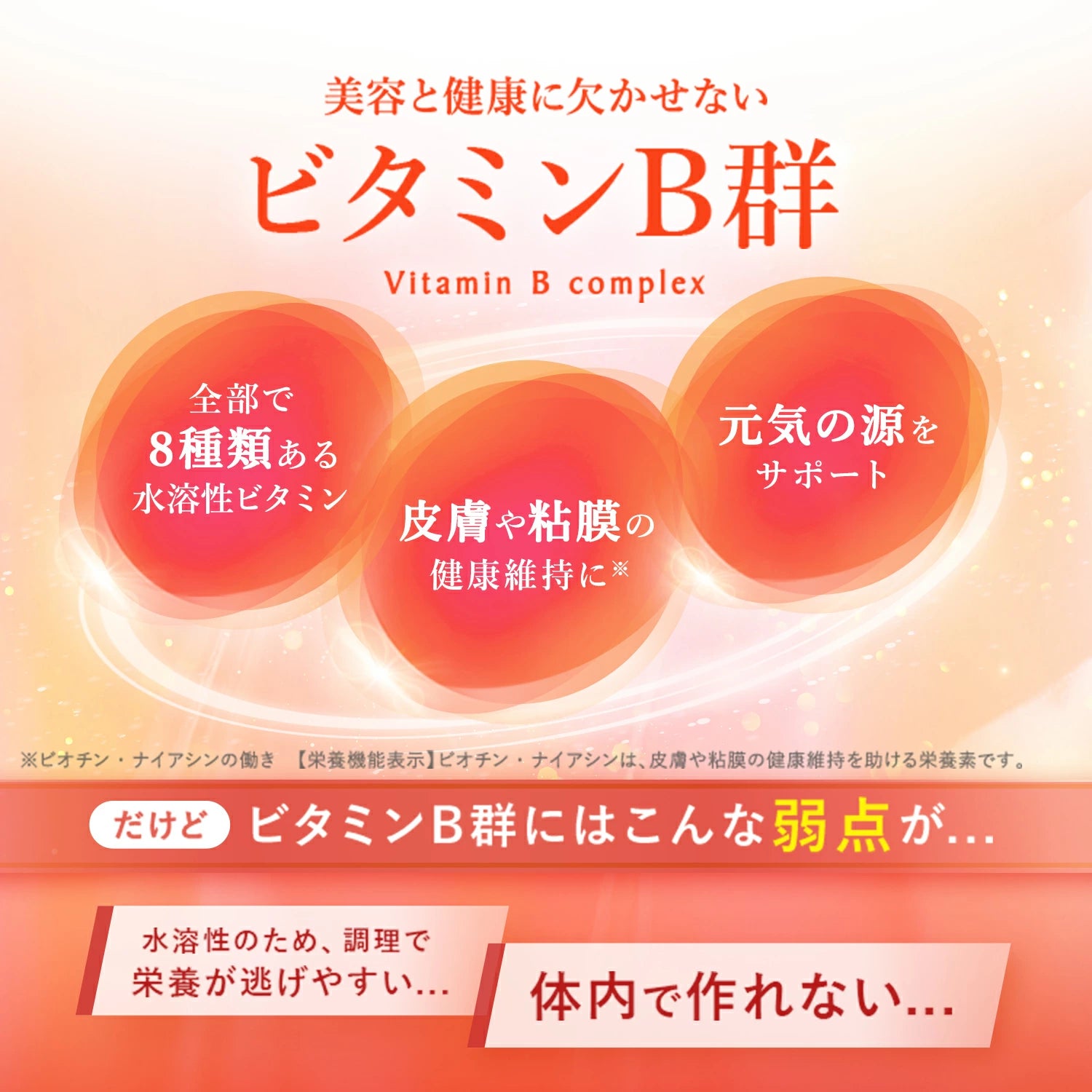Complexe de vitamine B FANCL - Formule à libération lente (approvisionnement de 90 jours, 180 comprimés) - Vitamines japonaises