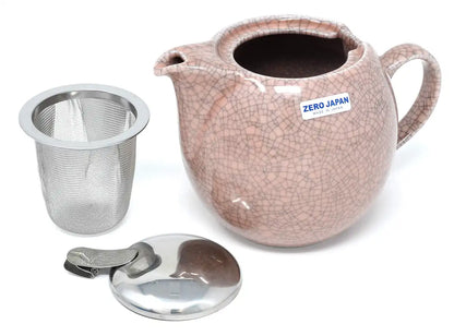 Zero Japan Universal Teapot 5 People Crackle Colors Bbn-04 Skp Pink W166Xd120Xh115Mm