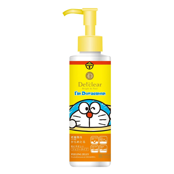 Det Clear Bright Peel Peeling Jelly Doraemon Fruit Scent 180ml Exfoliator Japan