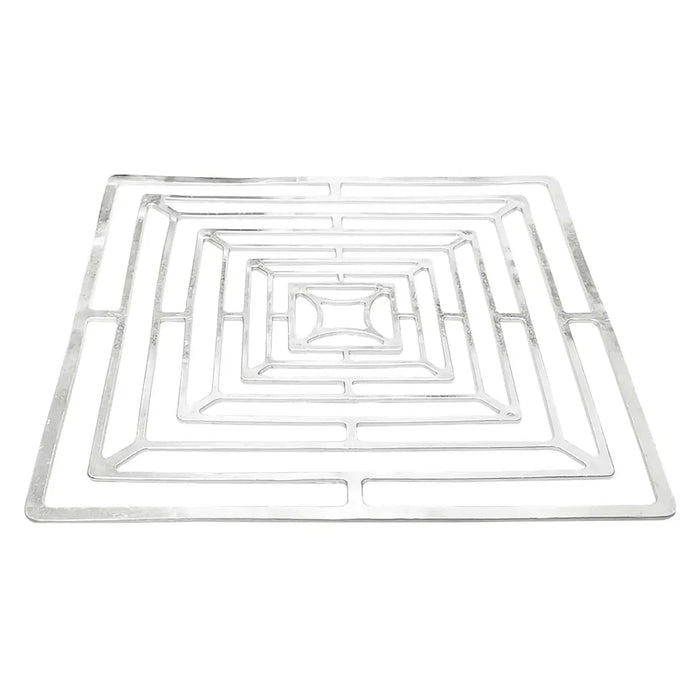 Nousaku Kago Hand-Crafted Cast Tinware Flexible Folding Basket – Square 400x400mm