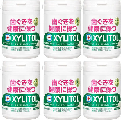Lotte Xylitol Gum Fresh Mint Chewing Gum - Clear Mint
 - 4903333242597