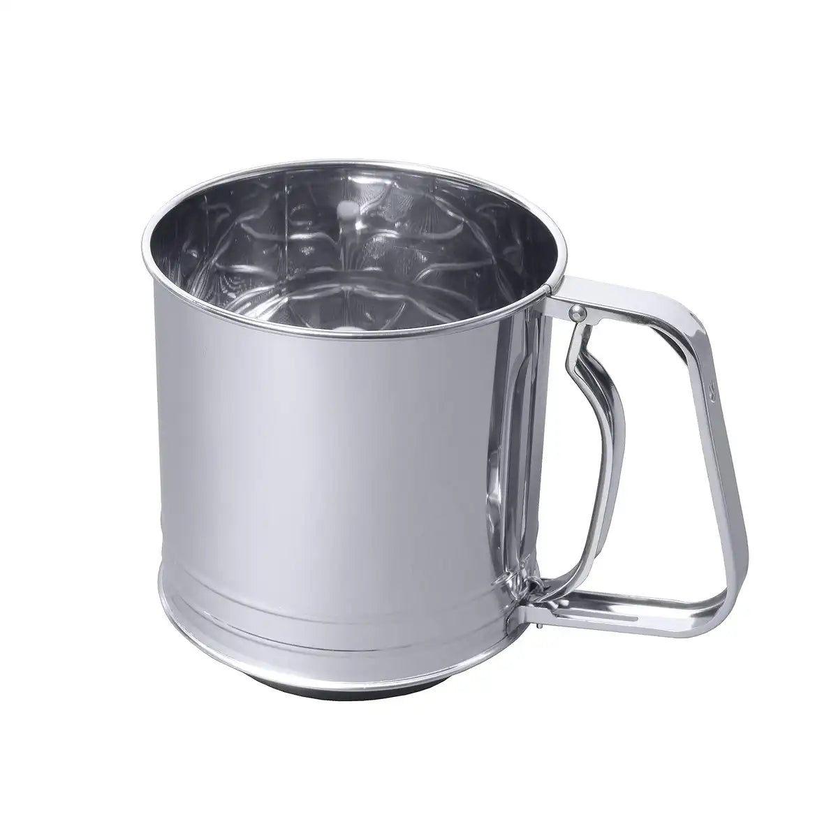 Pearl Metal Kinzoku Ee Sweets Stainless Steel Double Net Automatic Powder Sieve D-4724 Made In Japan