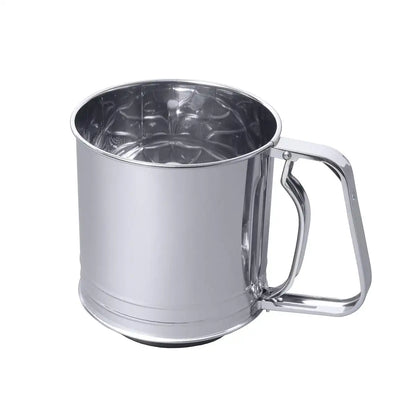 Pearl Metal Kinzoku Ee Sweets Stainless Steel Double Net Automatic Powder Sieve D-4724 Made In Japan