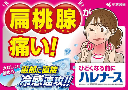 Kobayashi Pharmaceutical [Third Drug Class] Harenurse 18 Packets From Japan