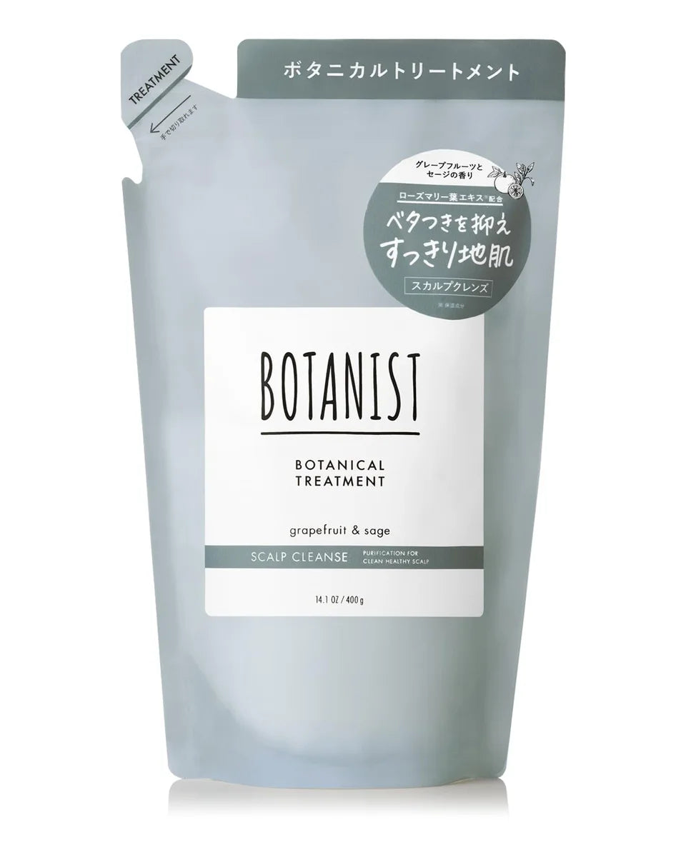 Botanist Scalp Cleanse Treatment Refill 400G for Healthy Hair