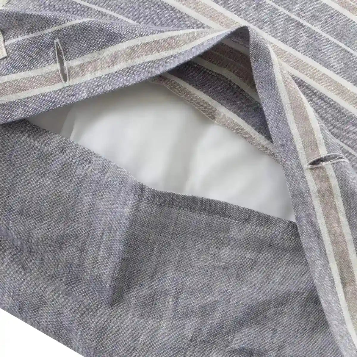 Nishikawa 45X45Cm Japan Linen Cushion Cover - 100% European Linen Smooth - Made In Japan