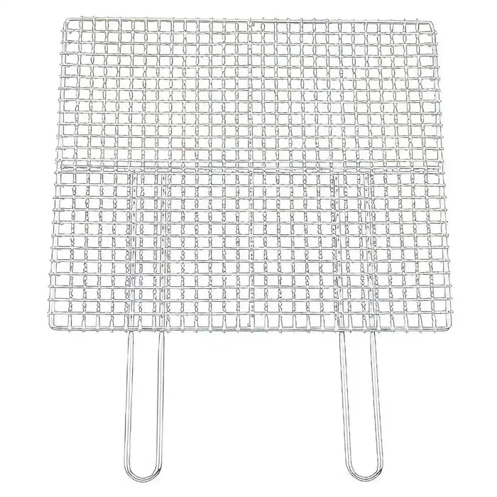 Ebematsu Stainless Steel Chrome Bbq Grill Mesh 45Cm - Made In Japan