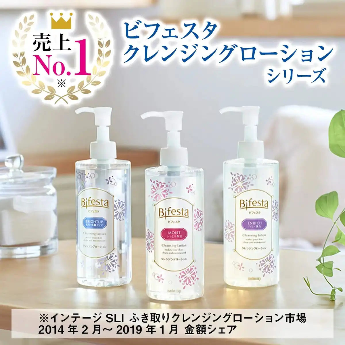 Bifesta Cleansing Lotion Control Care [refill] 270ml - Japanese Acne Care Cleansing Lotion
