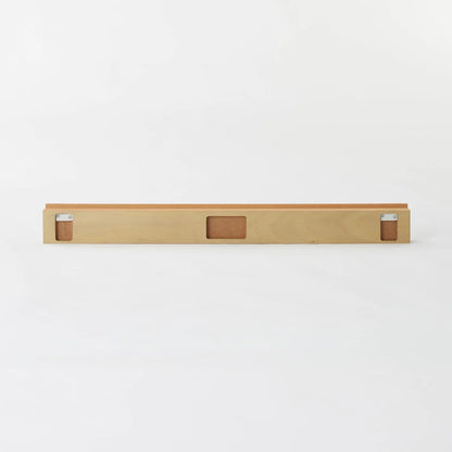 Mujirushi Ryohin Wall-Mountable Furniture Oak Wood 88Cm X 4Cm X 9Cm | Made In Japan