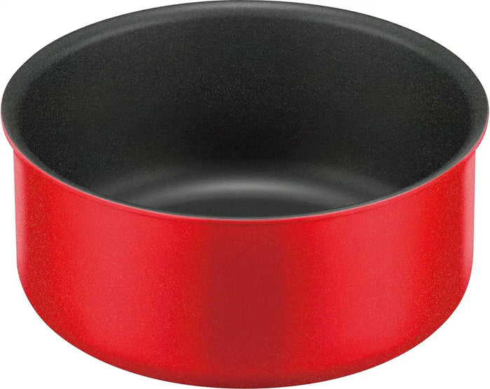 Thermos Durable Gas Stove 18cm Bright Red Pot with Removable Handle Koc-018