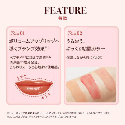 Mentholatum Lip Fondue Clear Hydrating Lip Balm for Soft Smooth Lips