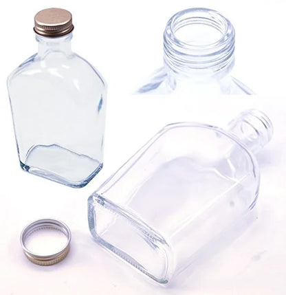 Rhyme Japan Herbarium Square Skittle Glass Bottle 200Cc Set Of 10