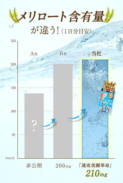 Total Beauty Design Co. Ltd Japan Juego de 5 piezas Fast-Acting Beauty Leg Revolution