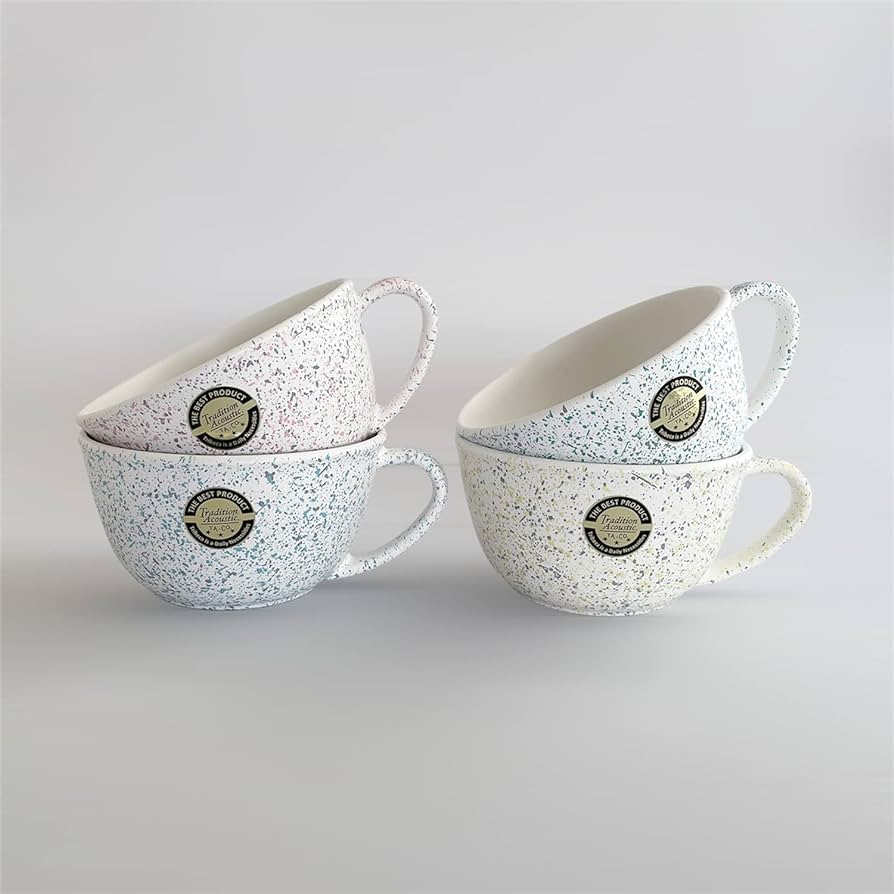 Tribeca Table Ware Japan Acoustic Plaware Chapoteo Soup Cup Pink 450Ml