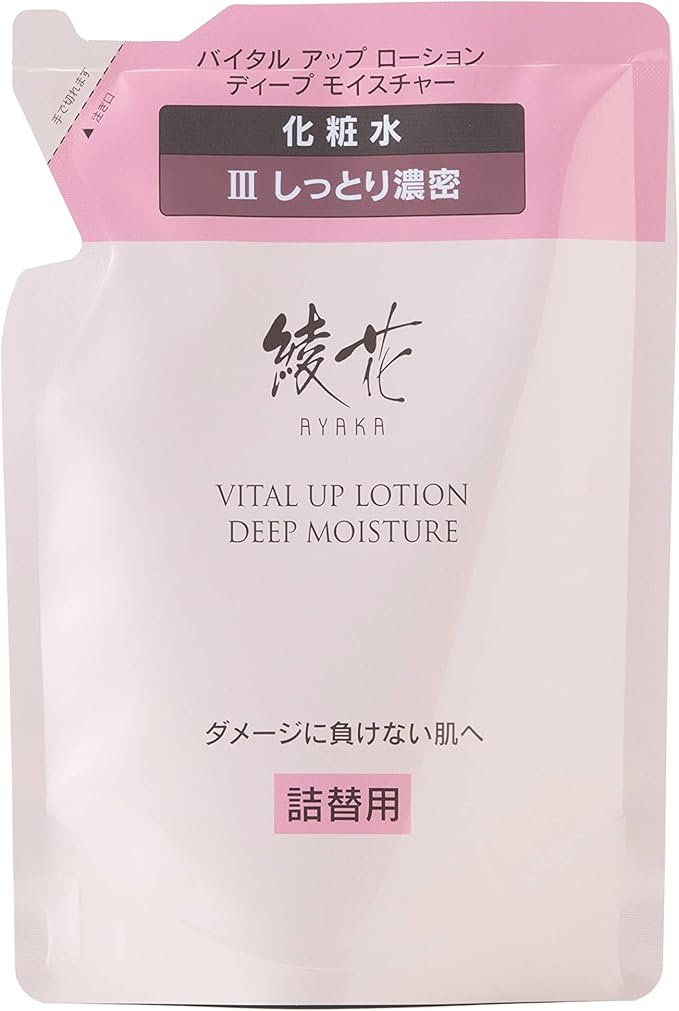 치후레 아야카 바이탈 업 로션 딥 모이스처 [리필] 120ml - 일본 보습 로션 필수템