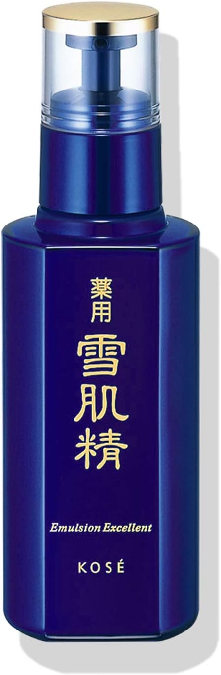 Kose Sekkisei Medicated Snow Skin Lotion Excellent 4.9 fl oz (140 ml) - Japanese Moisturizing Emulsion - Emulsion Brand