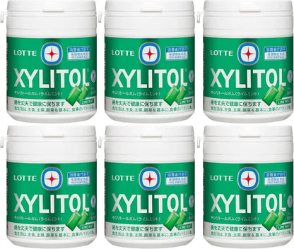 Lotte Xylitol Gum Fresh Mint Chewing Gum - Lime Mint
 - 4974062085496