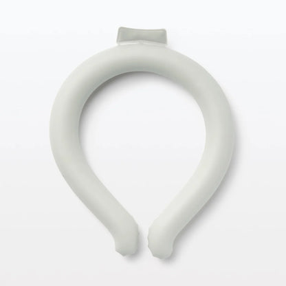 Muji Gray Neck Cooler Medium Size 14x16 cm Inner Circumference 34 cm