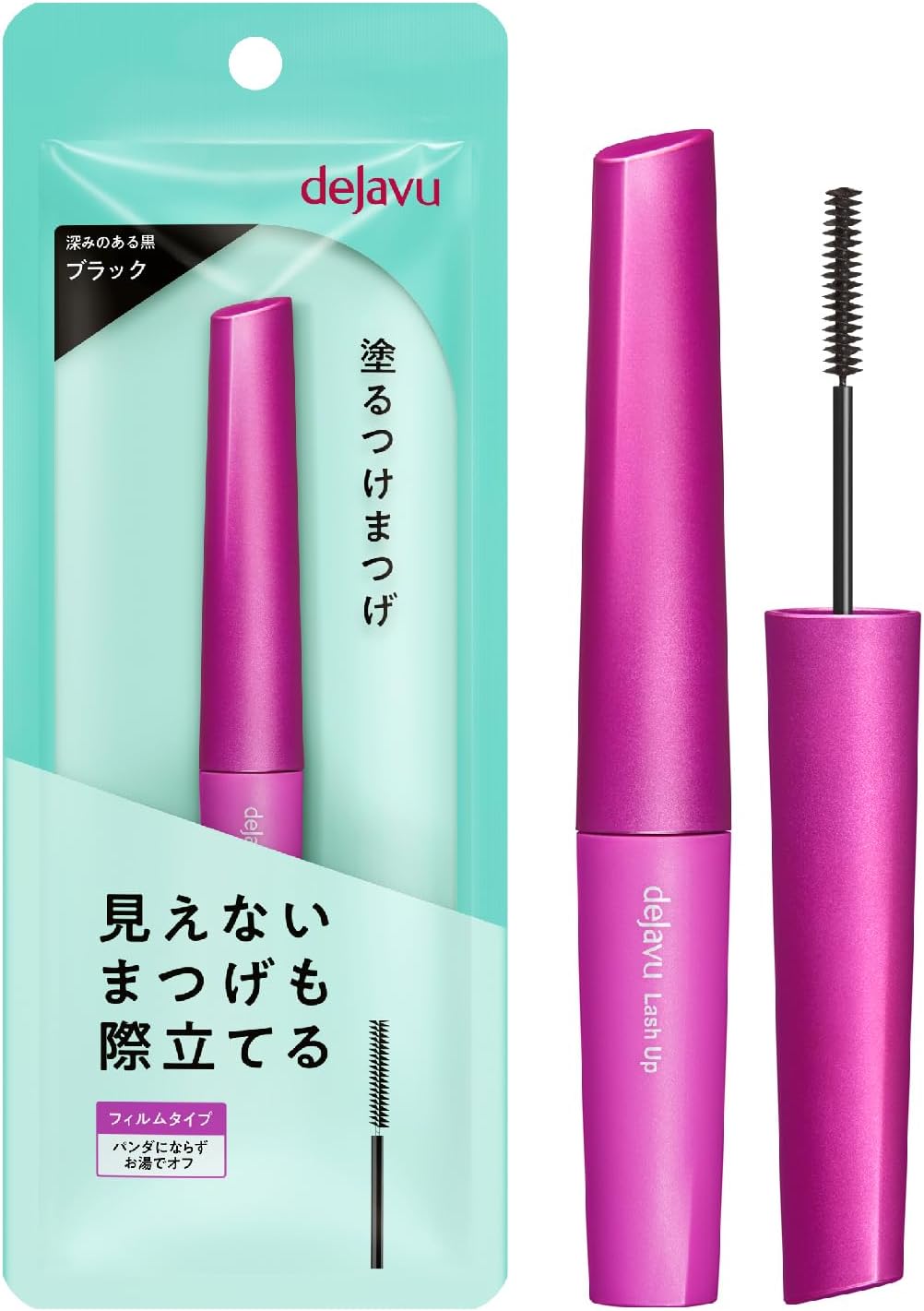 Dejavu Lashup Mascara E1 Black - Máscara de Esencia Japonesa - Maquillaje de Pestañas
