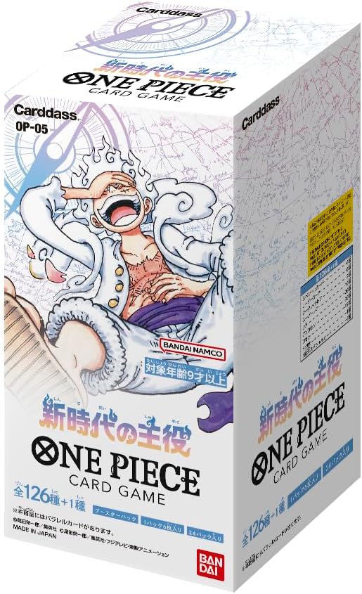 Bandai One Piece Card Game New Era Protagonist 24 Packs Japan Op-05
