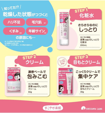 Sukoyaka Suhada Urea Moisturizing Face Cream 60G