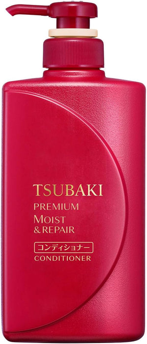 Shiseido Tsubaki Premium Moisture Conditioner 490ml for Silky Hair