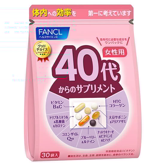 Fancl Supplement For Women In 40's Health And Beauty 30 Days - Women Supplements