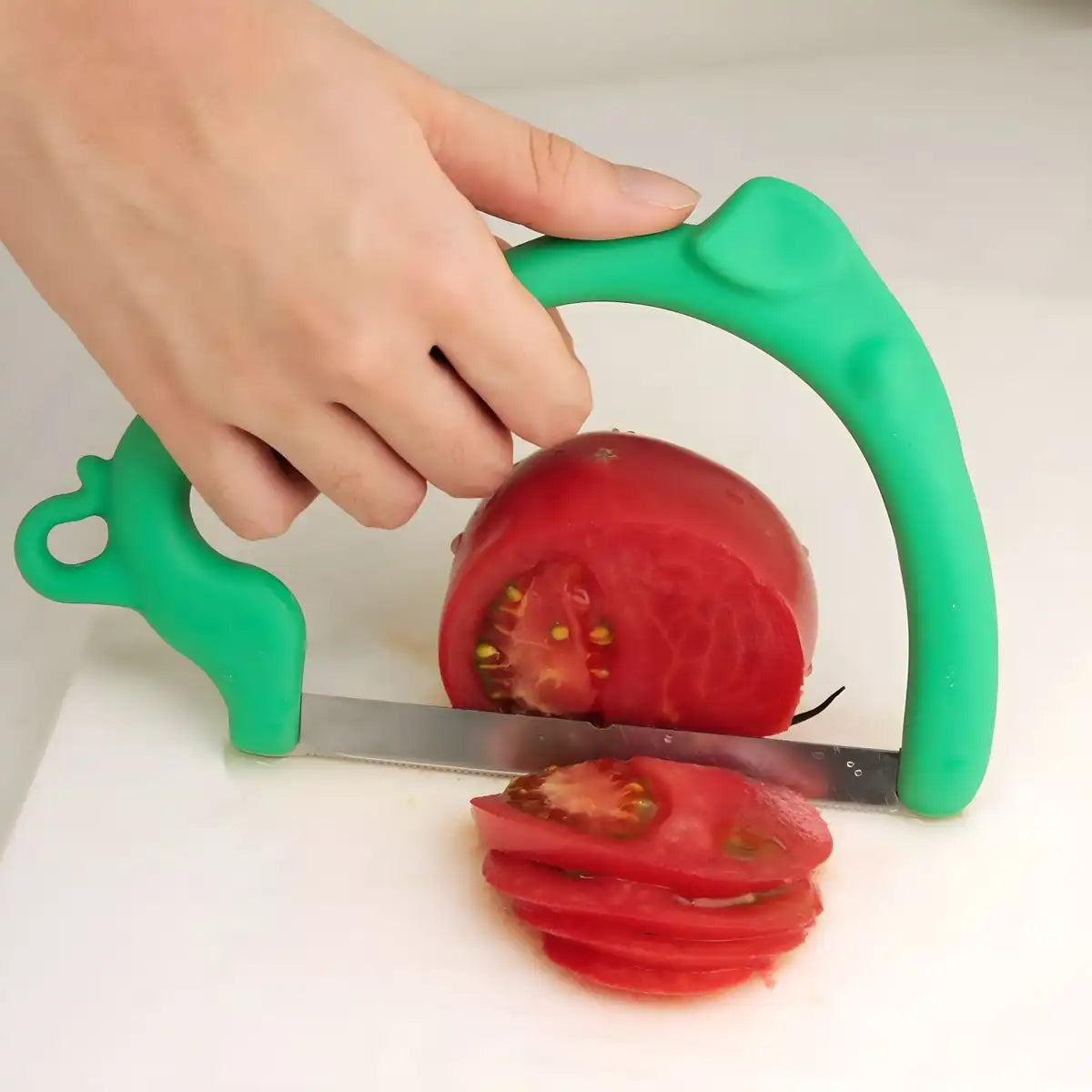 Nonoji Ud Stainless Steel Onion Chopper Green