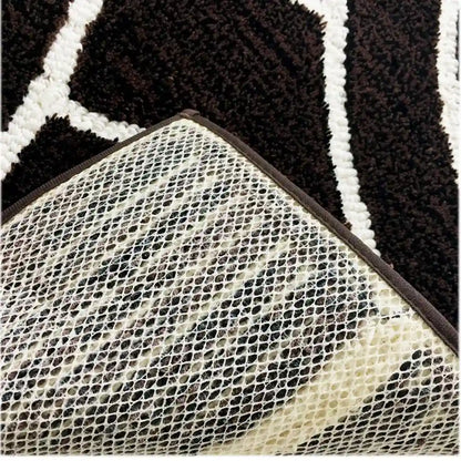 Senko M+Home Japan Bronx Toilet Mat Brown 60X60Cm Antibacterial Deodorant 20703