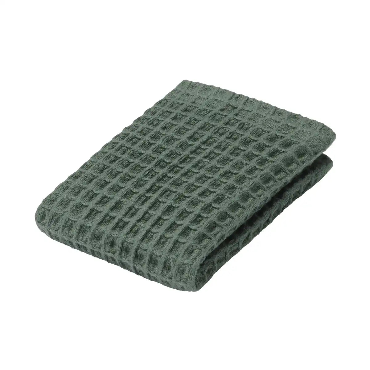 Muji Waffle Hand Towels 10-Pack Green 34x35cm Smooth Touch 84705861