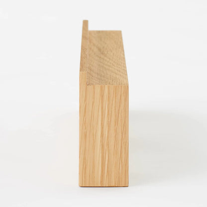Mujirushi Ryohin 44505014 Wall-Mounted Furniture Oak Wood 44X4X9Cm - Made In Japan