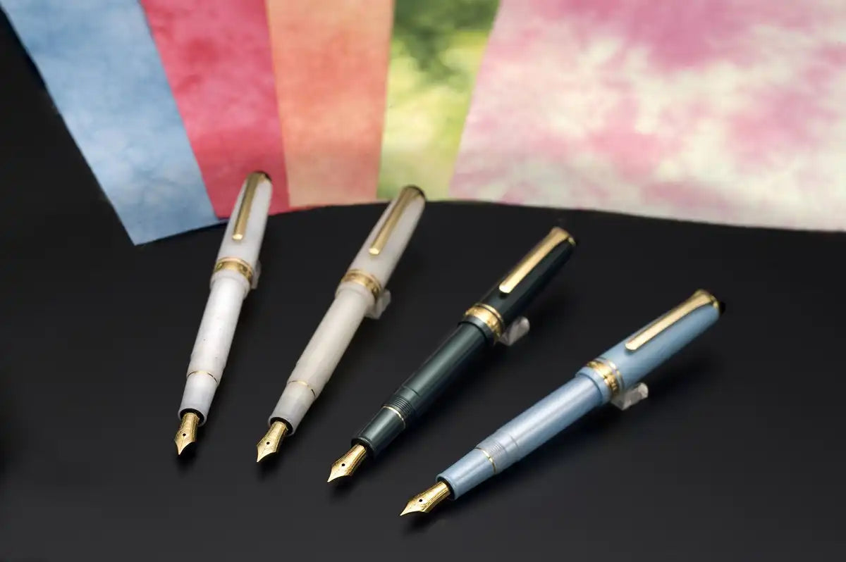 Sailor Fountain Pen Japan Shiki Ori Yukigetsu Soraha Meigetsu Extra Fine Point 11-1224-103