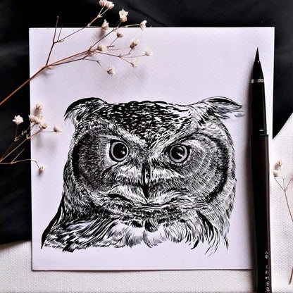 Kuretake Fountain Pen Dp150-8B Tabletop Brush No. 8 Japan