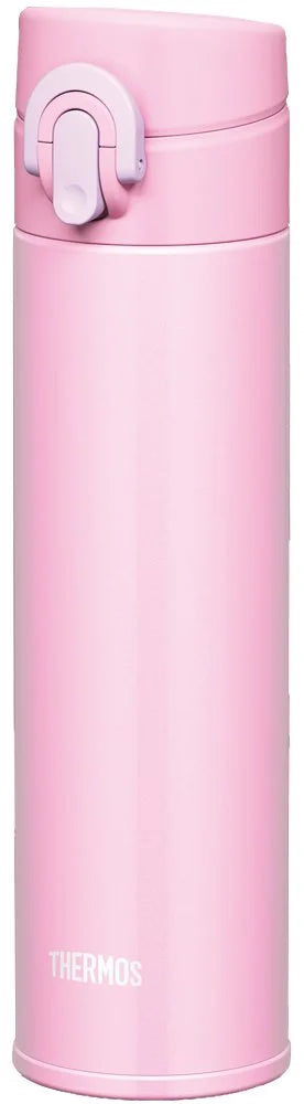 Thermos Water Bottle 0.4L Vacuum Insulated Mobile Mug Japan Light Pink Jni-401 Lp