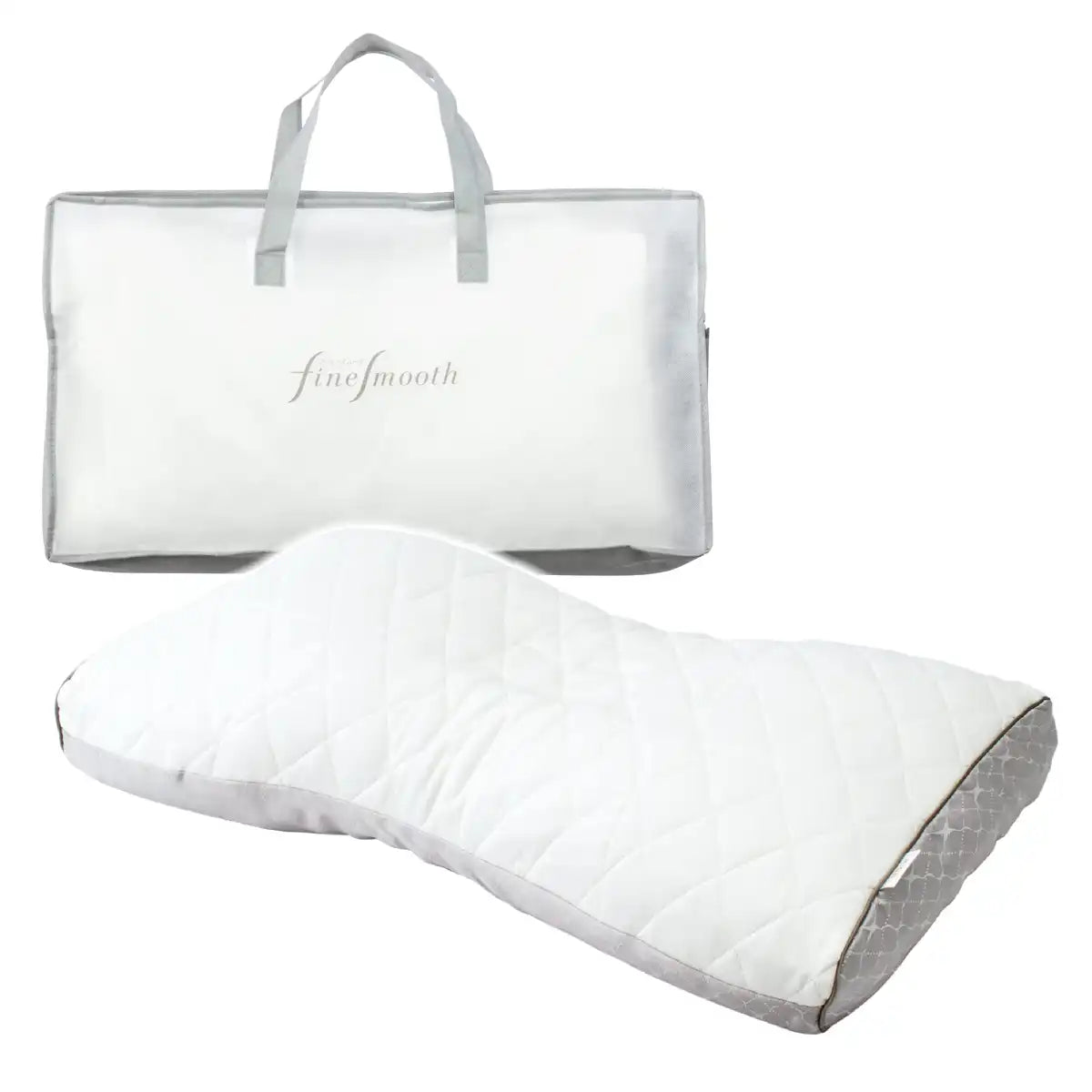 Nishikawa Fine Smooth Pillow W/ Binchotan Charcoal Pipe Quilt360 | Sup