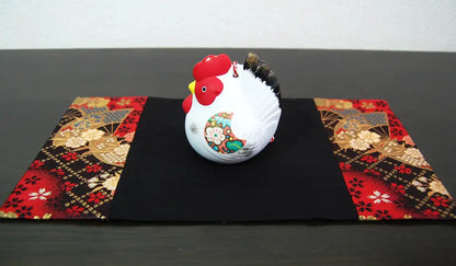 Shinsendo Japanese Style Vase Mat Figurine Incense Burner Obi-Like Texture Fan For Japanese Rooms
