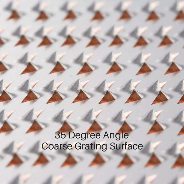 Tsuboe Super High Cut Copper Dual Coarse/Fine Grater 240x130mm