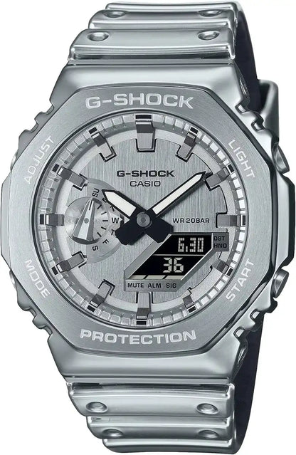 G-SHOCK GM-2100GC-1AJF Metal Cover Black Limited Edition Watch - Silver 2100
 - 4549526394881