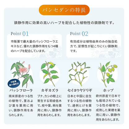 Sato Pharmaceutical Pansedan 24 Tablets - 2 Drugs - Made In Japan