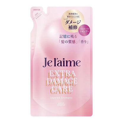 Je l'aime Recarga de Champú en Capas Cuidado Extra para Daños Sin Silicona Ácido Amino Lila