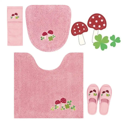 Senko Agaric Pink Paper Holder Cover 63819 - Made In Japan
