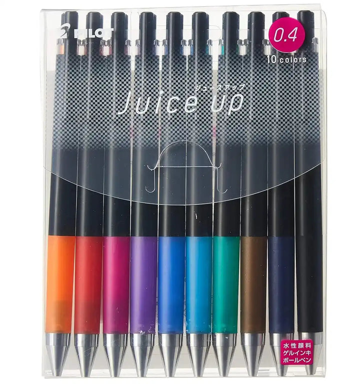 Pilot Gel Ballpoint Pen Juice Up 0.4 10 Colors Japan - Ljp200S4-10C