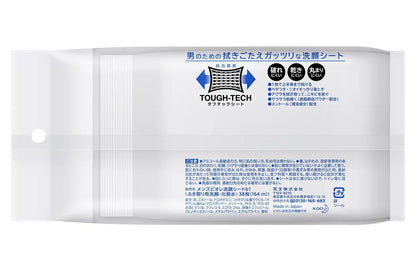 Men's Biore Face Wash Sheets Tabletop Type 38 Count for Men